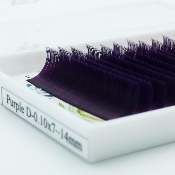 Pestañas Lash & Go Purple D Mix (16 Líneas)