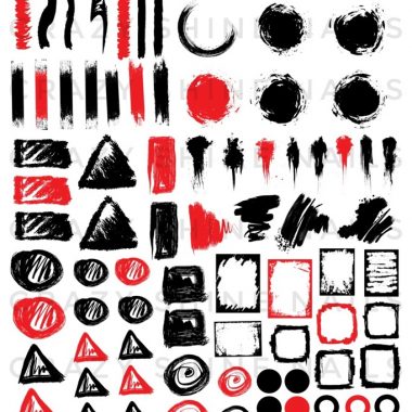 Sticker Grunge - Mini - Crazy Shine Nails