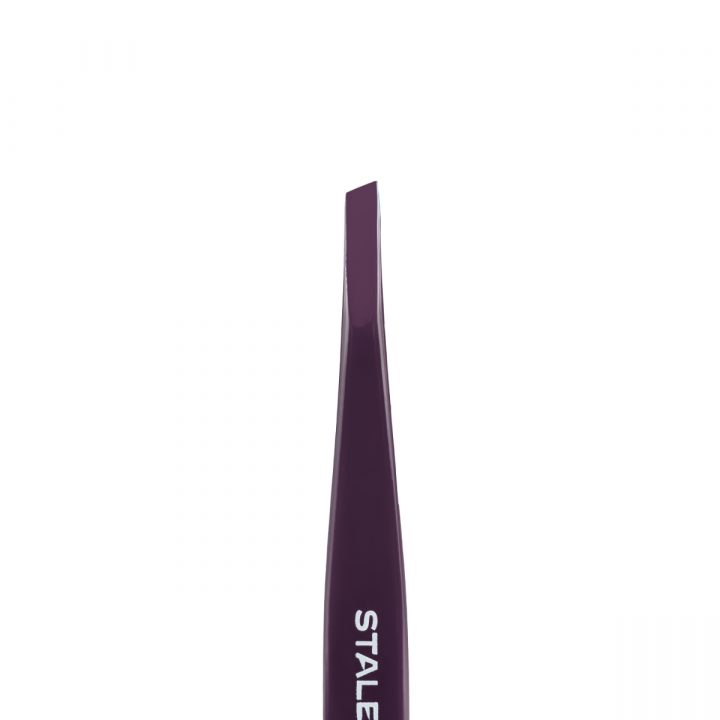 Pinza de Cejas Staleks Expert 11 Type 4 - Violeta