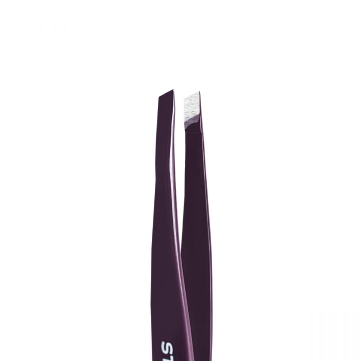 Pinza de Cejas Staleks Expert 11 Type 4 - Violeta